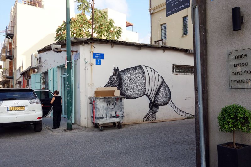 street art in Tel Aviv
