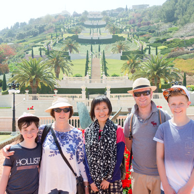 Guided Tour in Baha'i Garden
